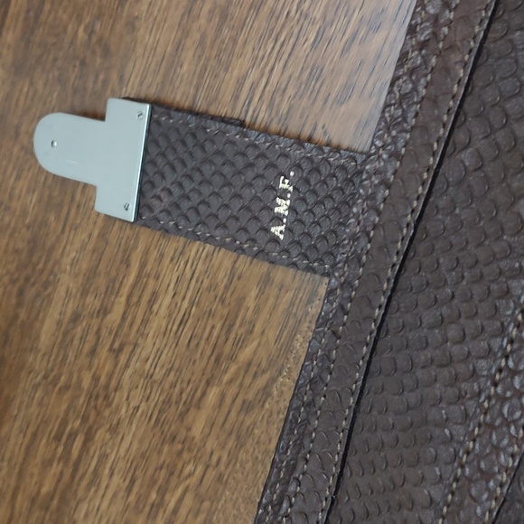 Nannini Genuine Embossed Leather Purse - Picture 8 of 10